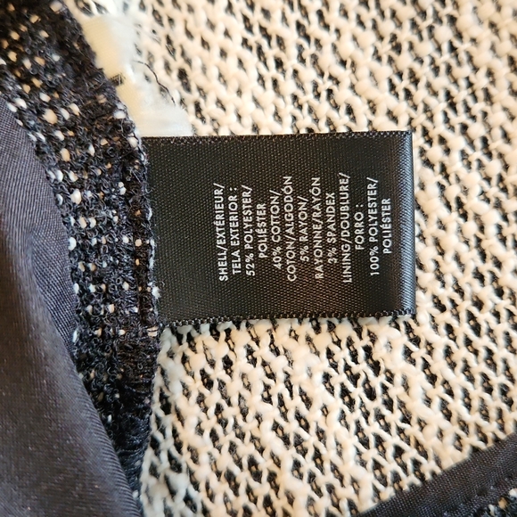 Ann Taylor Woven Moto Style Jacket With Fringe Embellishment - Picture 12 of 13